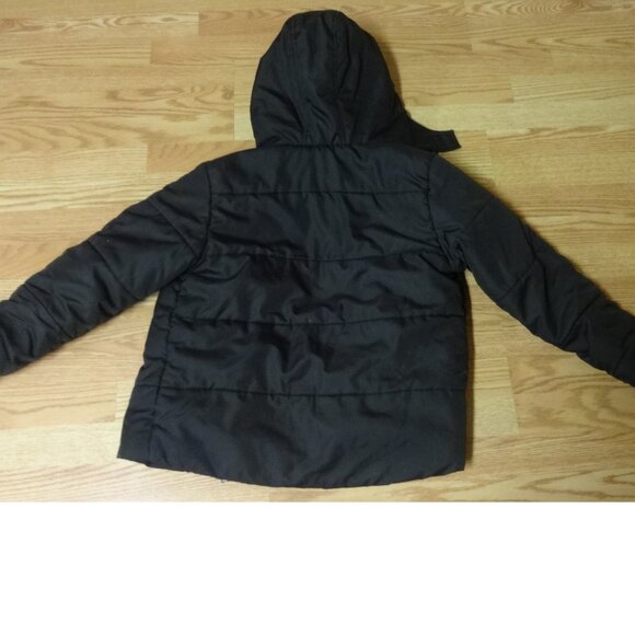 Youth Size Medium Black Down Coat - Picture 3 of 3
